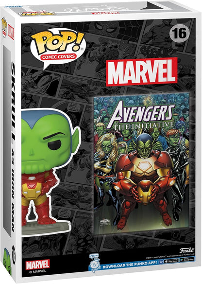 Funko POP! Comic Cover: Marvel - Iron Man Skrull - Collectable Vinyl Figure - Gift Idea - Official Merchandise - Toys for Kids & Adults - Model Figure for Collectors and Display