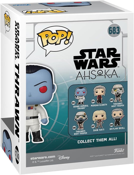 Funko Pop! Vinyl: Star Wars Ahsoka - Pop!1 - Collectable Vinyl Figure - Gift Idea - Official Merchandise - Toys for Kids & Adults - TV Fans - Model Figure for Collectors and Display
