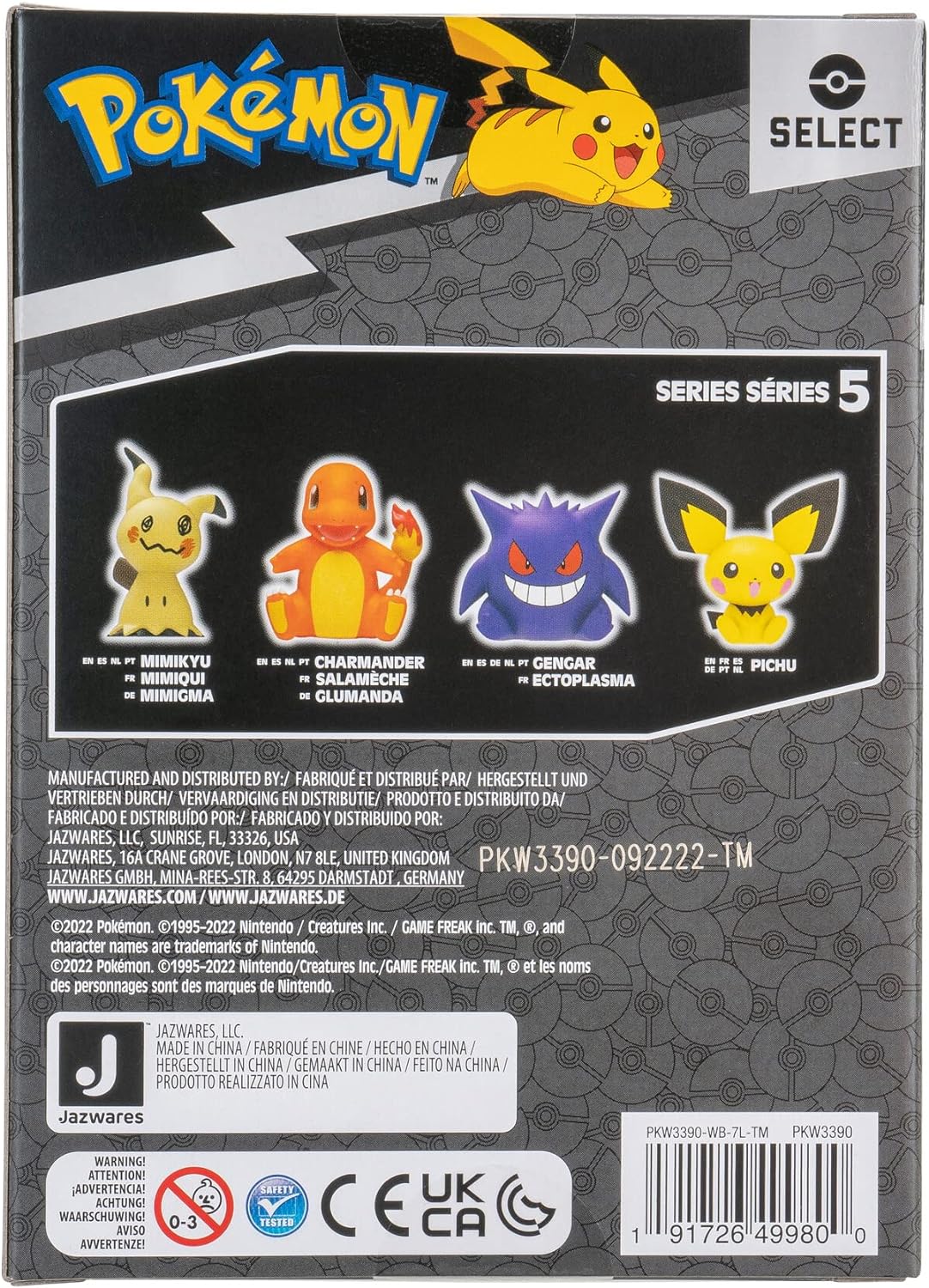 Pokemon PKW3390 Vinyl Figure Glumanda