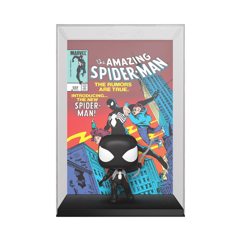 Funko Pop! Comic Cover: Marvel - Amazing Spider-Man #252 - Spider-man - Collectable Vinyl Figure - Gift Idea - Official Merchandise - Toys for Kids & Adults - Comic Books Fans