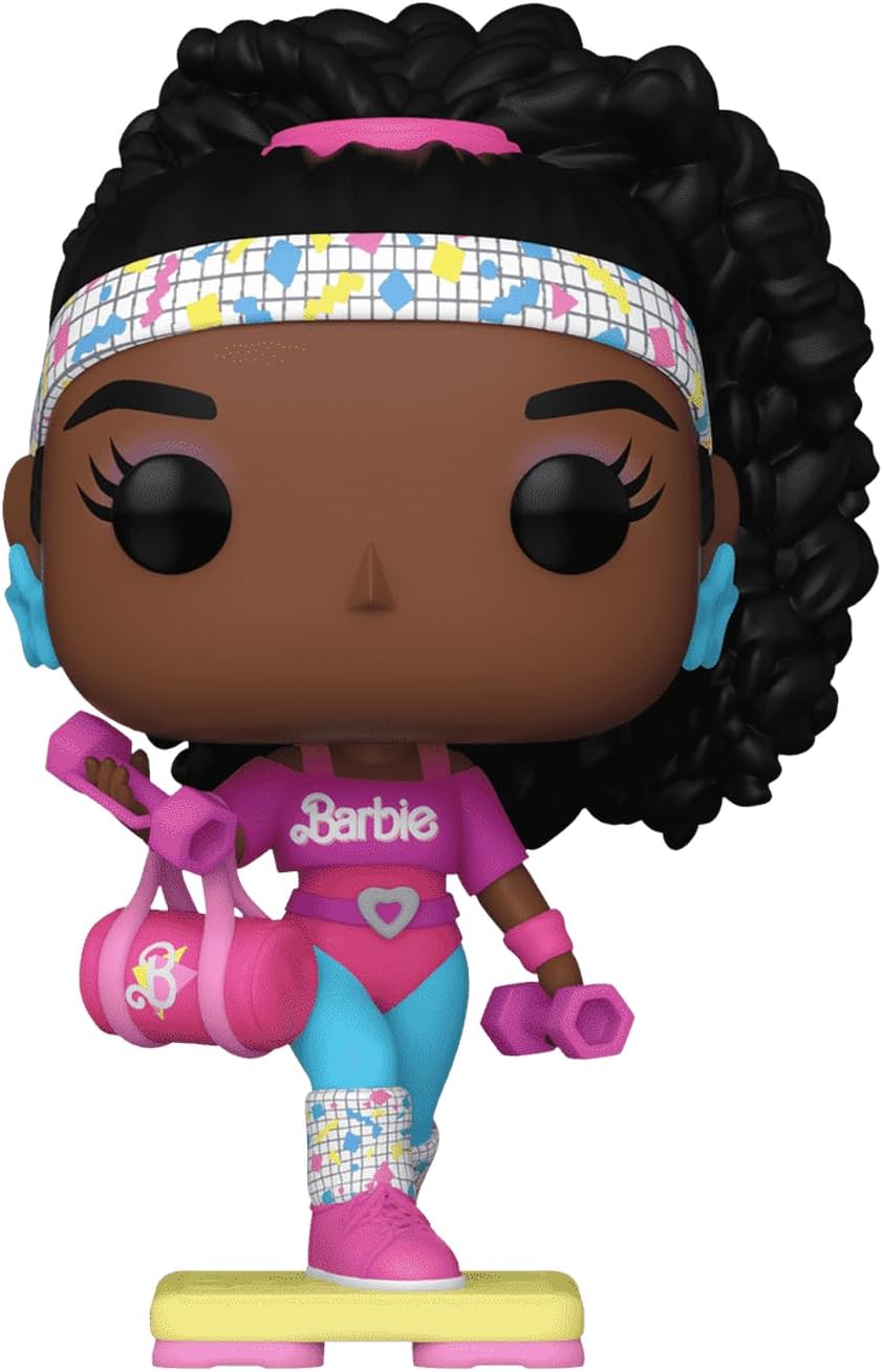 Barbi e Rewind: P o p ! Retro Toys Vinyl Figurine Bundle with 1 Compatible Graphic Protector (122-67453 - B