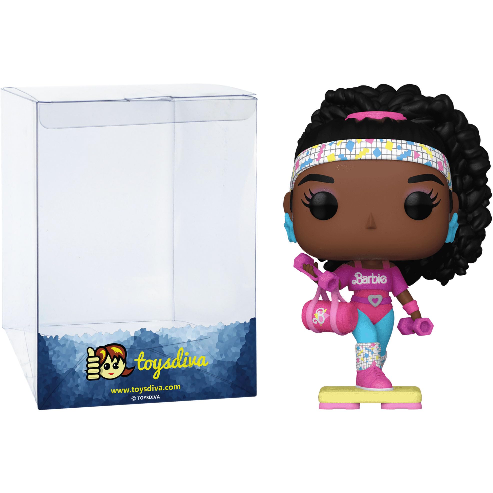 Barbi e Rewind: P o p ! Retro Toys Vinyl Figurine Bundle with 1 Compatible Graphic Protector (122-67453 - B