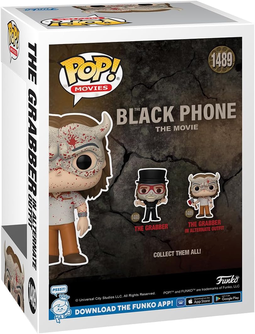 Funko POP! Movies: Black Phone - the Grabber - Bloody - Collectable Vinyl Figure - Gift Idea - Official Merchandise - Toys for Kids & Adults - Movies Fans - Model Figure for Collectors and Display