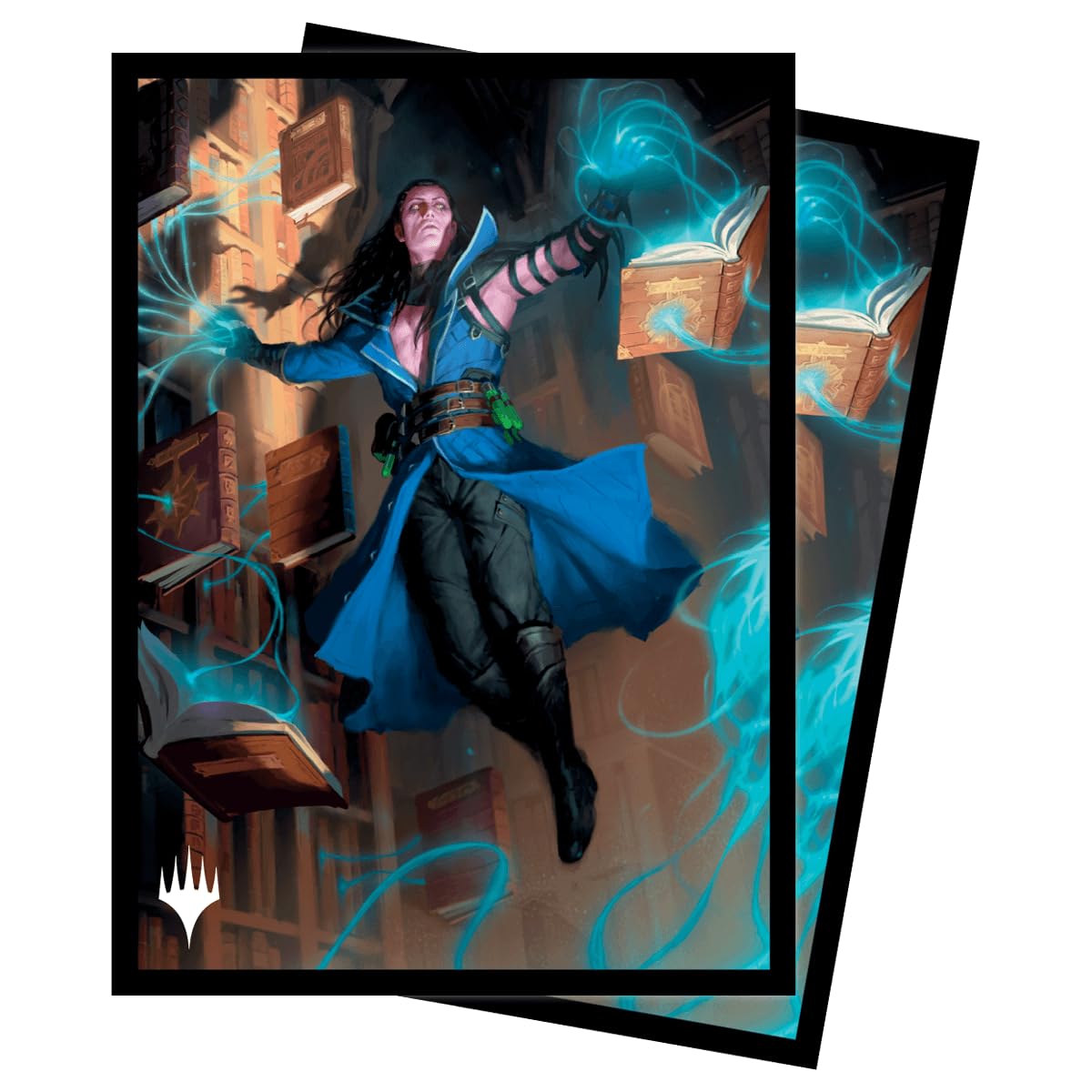 Ultra Pro - MTG Murders at Karlov Manor - Fundas de 100 unidades Mirko, teórico obsesivo, protector antirreflejos, accesorio de juego de cartas coleccionables MTG, fundas de tamaño estándar
