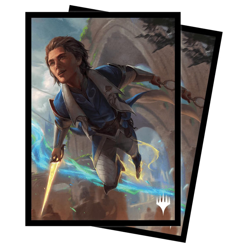 Ultra Pro - MTG Murders at Karlov Manor 100ct Sleeves Kellan, Inquisitive Prodigy, Anti-Glare Protective MTG Trading Card Game Accessory Standard Sized Sleeves
