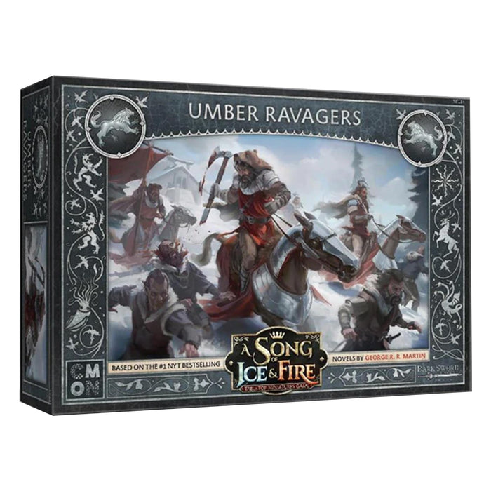 A Song of Ice and Fire Tabletop Miniatures GameHouse Umber Ravagers Unit Box – Schnelle und gnadenlose Kavallerie! Strategiespiel für Erwachsene, ab 14 Jahren, 2+ Spieler, 45–60 Minuten Spielzeit