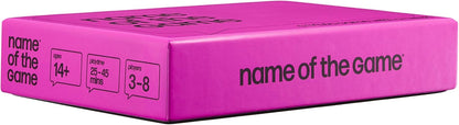 Name of the Game - Funny Party Game for Adults, Family, Friends, and Teens | 3+ Players | Trivia Card Game for Dinner Party, Birthday, and Travel