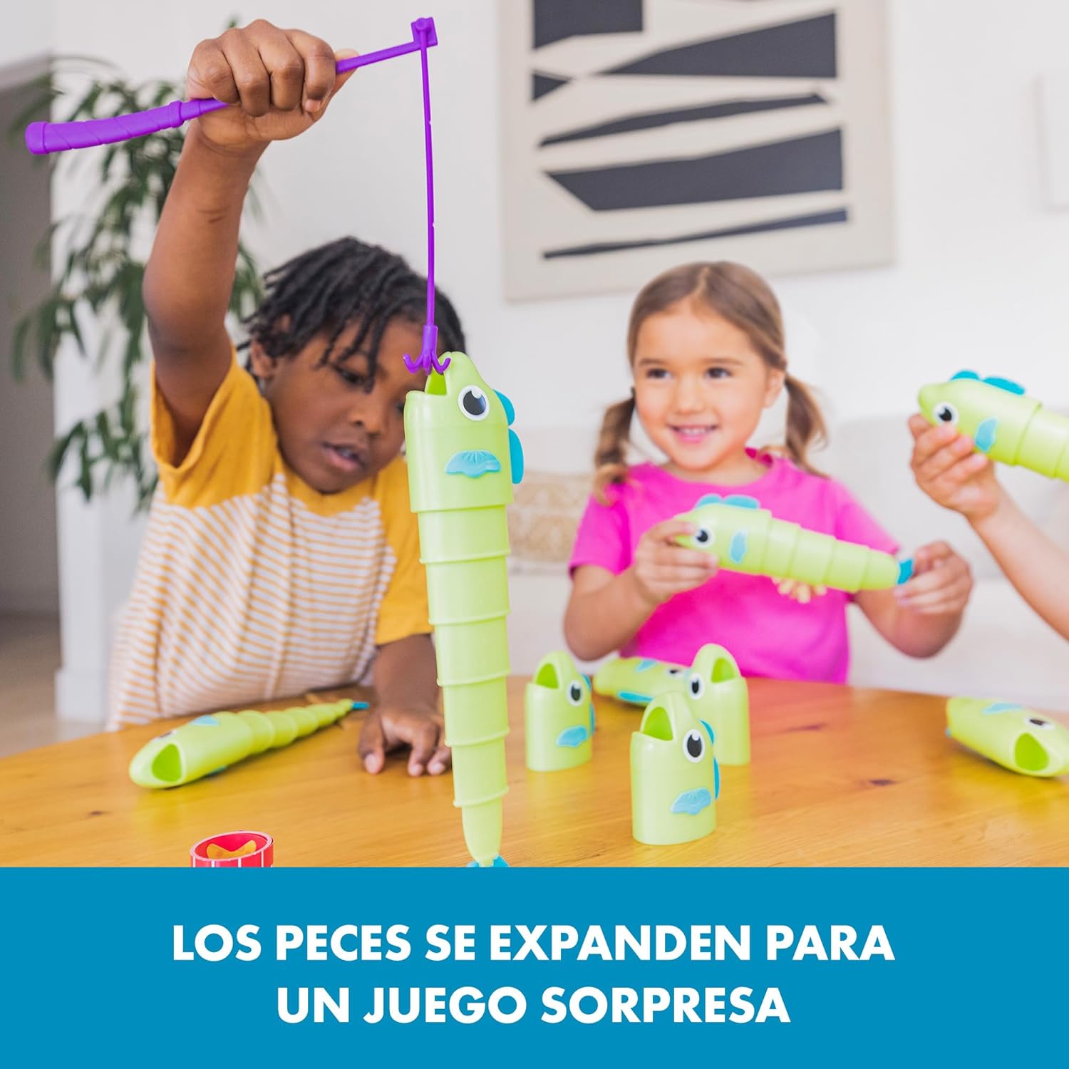 Learning Resources Il Grande Gioco di Pesca a Mulinello, Gioco matematici, Pesca Gioco Bimbi, didattici, motricità fine, Regali per Bambini 3 Anni Anni