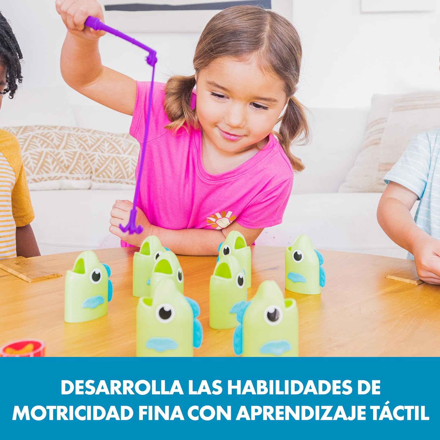 Learning Resources Il Grande Gioco di Pesca a Mulinello, Gioco matematici, Pesca Gioco Bimbi, didattici, motricità fine, Regali per Bambini 3 Anni Anni