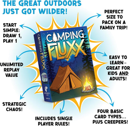 Camping Fluxx Card Game: Where The Wilderness Beckons!
