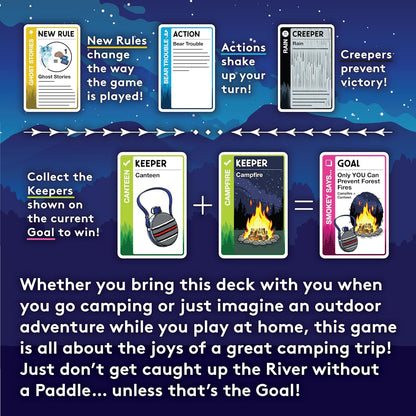 Camping Fluxx Card Game: Where The Wilderness Beckons!