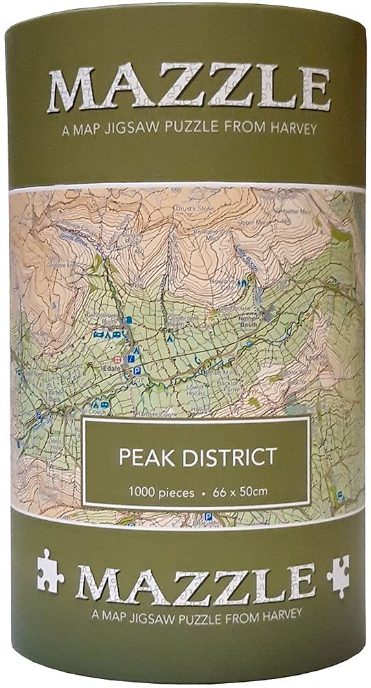 Peak District Mazzle (Map Jigsaw Puzzle