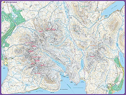 Skye Cuillin Mazzle (Map Jigsaw Puzzle
