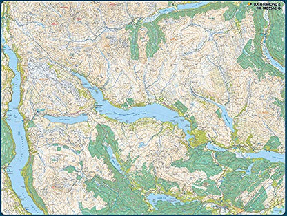 Loch Lomond & Trossachs Mazzle - The Map Puzzle from Harvey