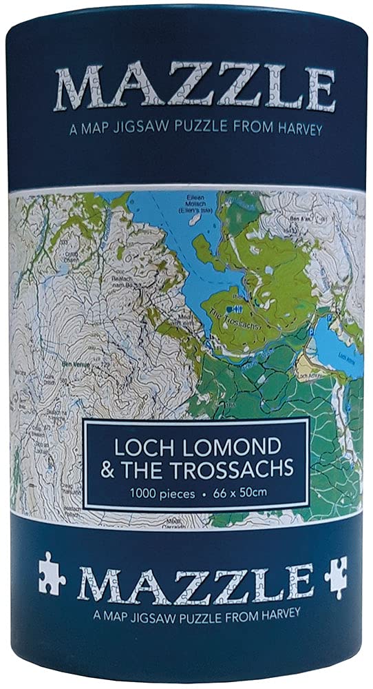 Loch Lomond & Trossachs Mazzle - The Map Puzzle from Harvey