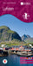 Lofoten 1:100 000 topographic hiking map Norway