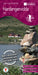 Hardangervidda East 1: 100 000 topographic hiking map Norway