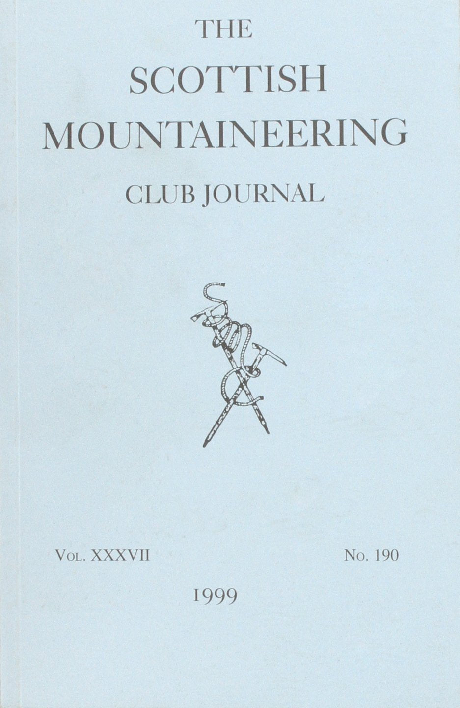 Scottish Mountaineering Club Journal