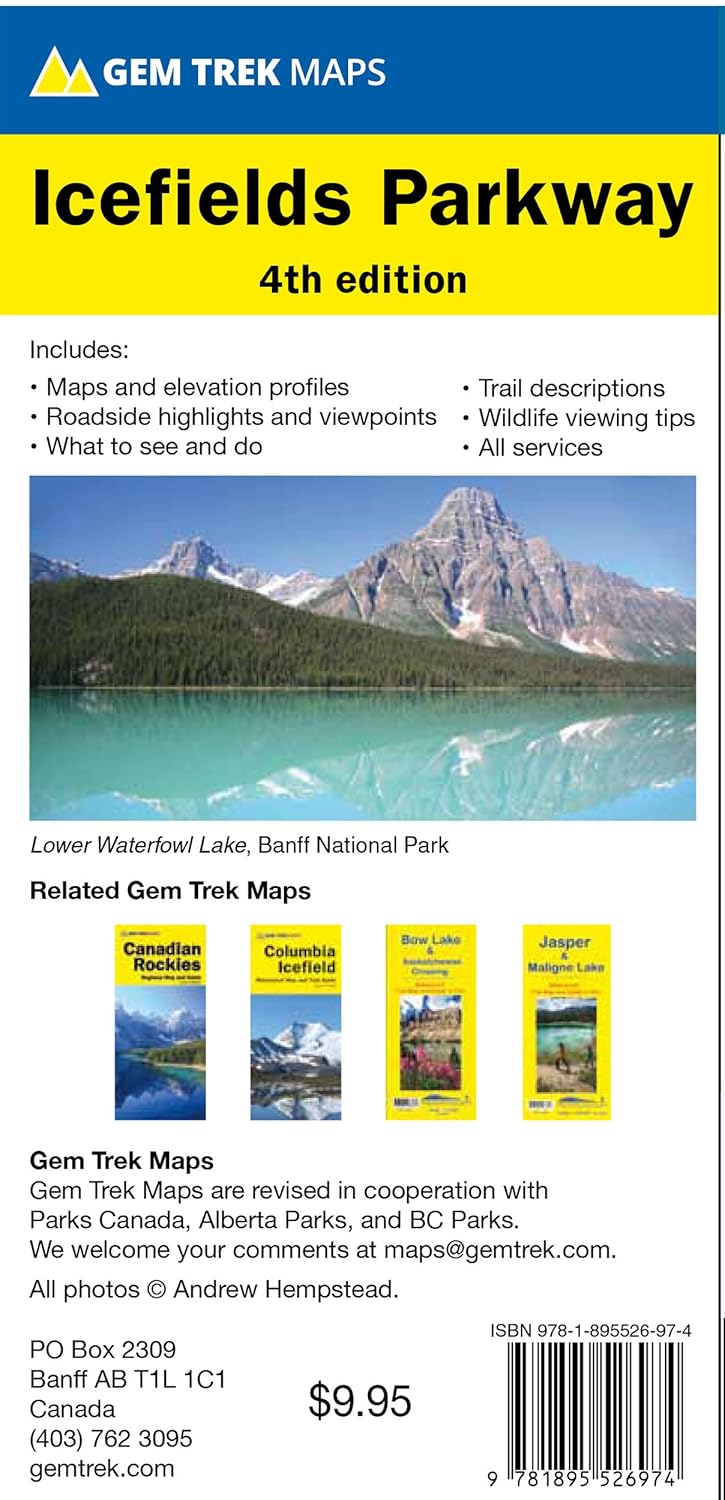 Icefields Parkway Best of (Driving maps