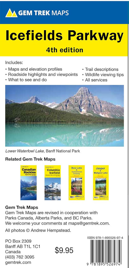 Icefields Parkway Best of (Driving maps