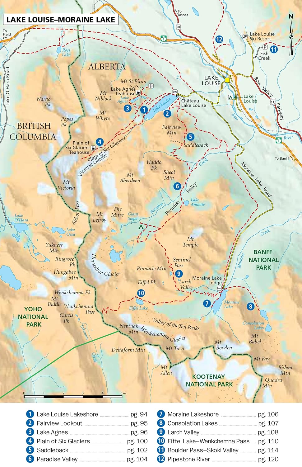 Canadian Rockies Trail Guide