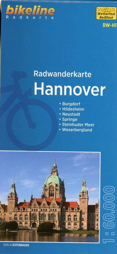Hannover cycling tour map