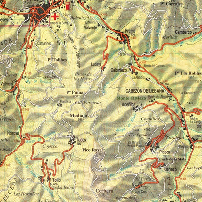 Adrados Editions Picos de Europa National Park Map - 15.0 grams