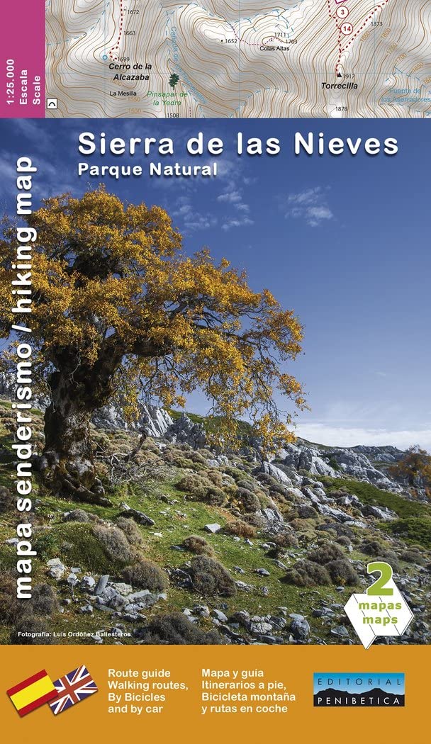 Sierra de las Nieves Natural Park Map and Guide