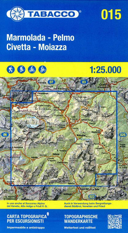 Marmolada / Pelmo / Civetta / Moiazza