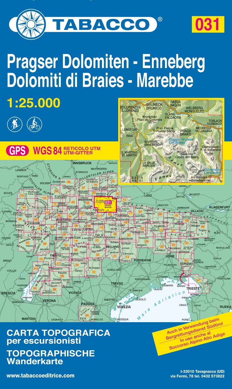 Dolomiti di Braies / Marebbe / Pragser Dolomiten