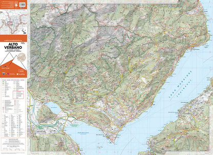 Alto Verbano: Val Grande-Cannobio-Lago Di Mergozzo-Verbana 1:25000