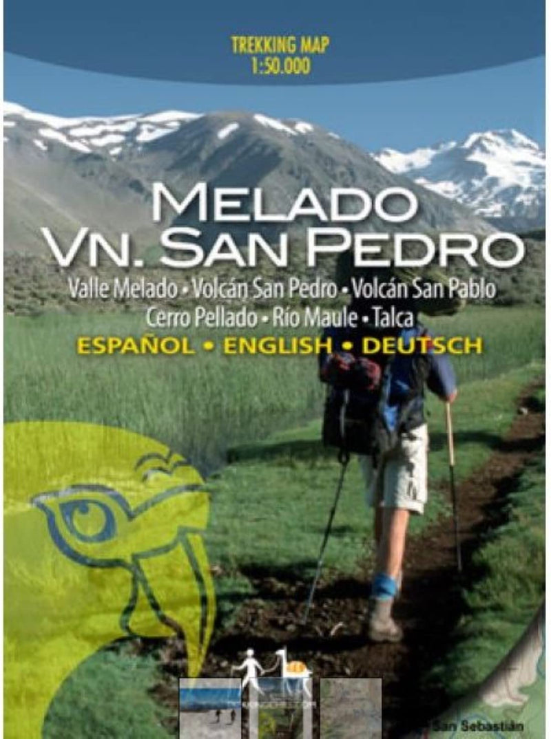 Melado to Volcán San Pedro Trekking Map