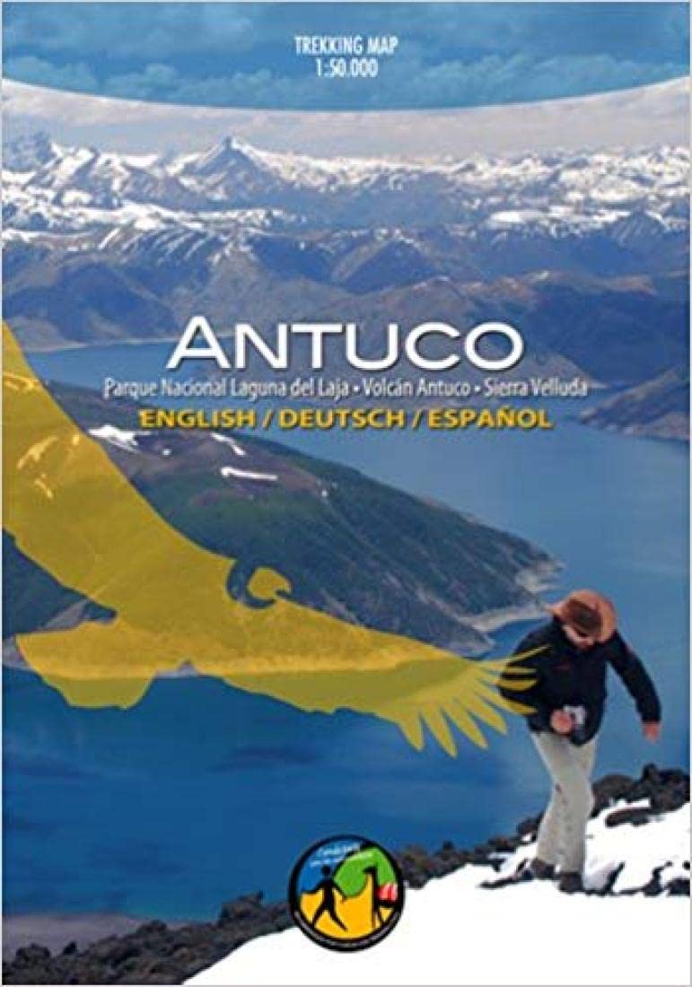 Antuco trekking map 1:30,000 Chile
