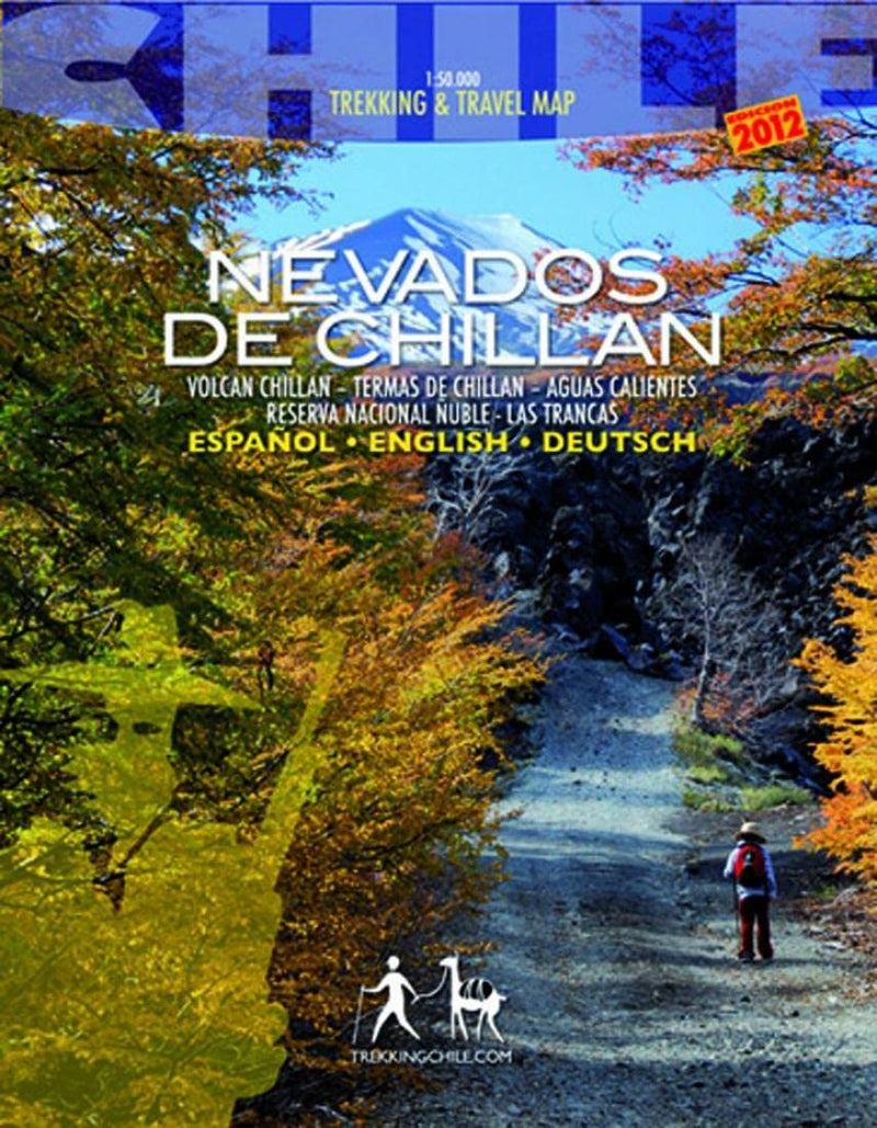 Nevados de Chillan, Chile Trekking Map