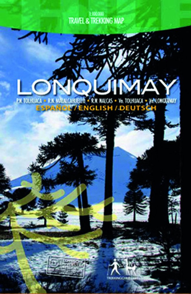 Lonquimay 1 : 100 000: Trekking- and Travelmap Viachile Südchile