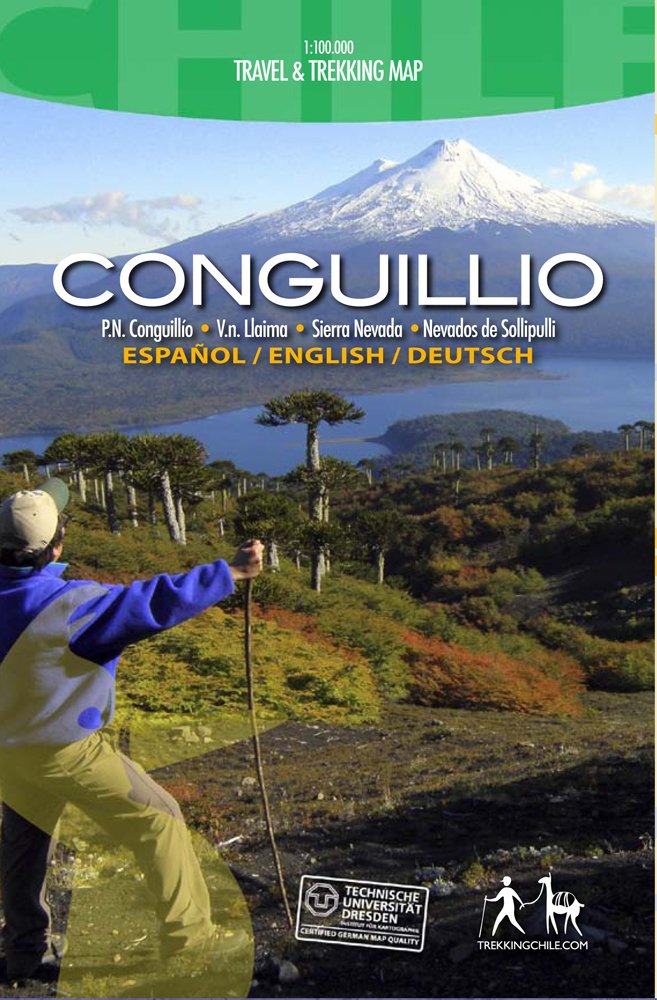Conguillio Trekking Map 1:125,000