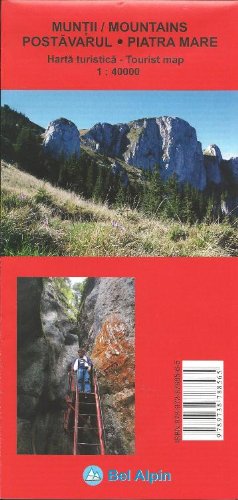 Postavarul & Piatra Mare Mountains 1:40,000
