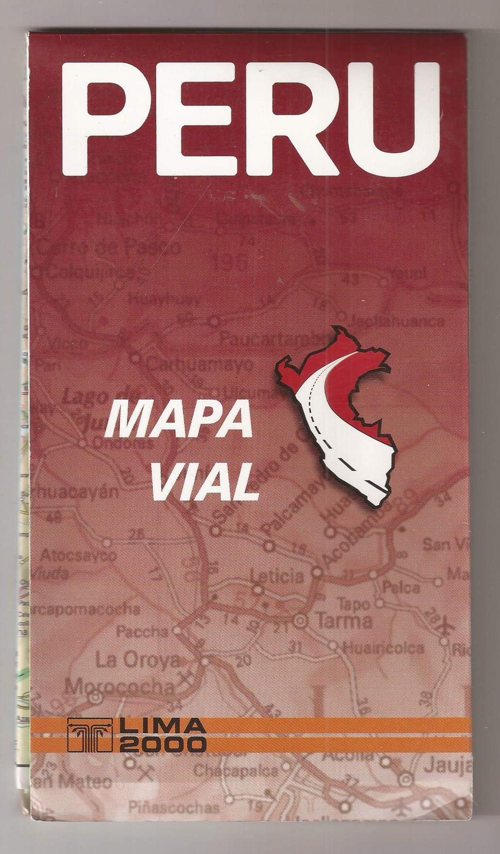 Peru Road Map with City Maps / Peru Mapa Vial con planos de ciudades
