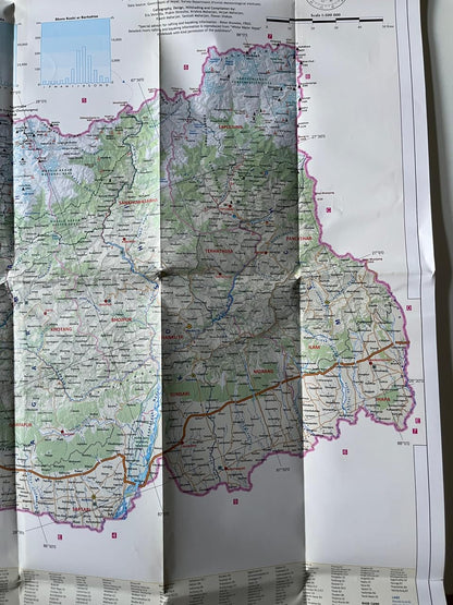 Rafting, Kayaking Eastern Nepal MAP