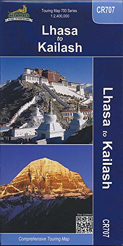 Lhasa to Kailas 1:2,900,000 The Northern & Southern Routes