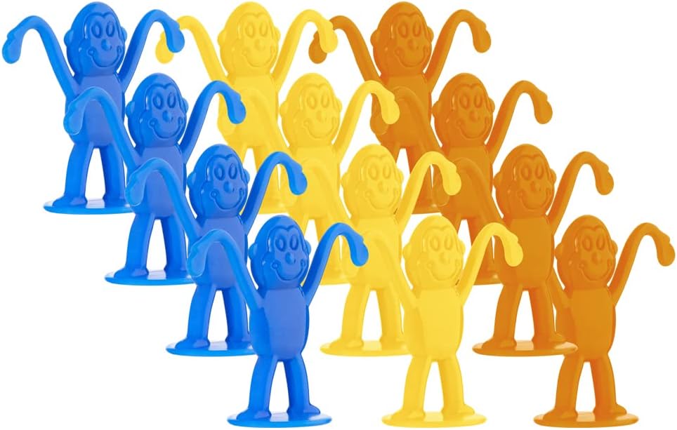 Grafix Monkey Spring! Children's Game for 1 to 3 Players, Colourful Skill Game for Children from 3 Years, Playfully Develop Sensitivity, Fun Party Fun for Children
