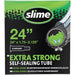 Slime 30082 Chambre à Air de Vélo avec Produit Anti-crevaison, Auto-réparation, Prévention et Réparation, Valve Schrader, 47/57-507 mm (24" x 1,75-2,125"