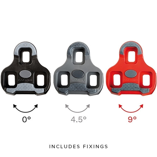 LOOK Cycle - KEO Grip Cycling Cleats with Memory Positioner Function - Compatible with all Pedals on the Market - Anti-Slip TPU Surface