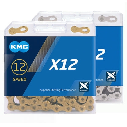 KMC X12 Chain Silver/Black 126 Links