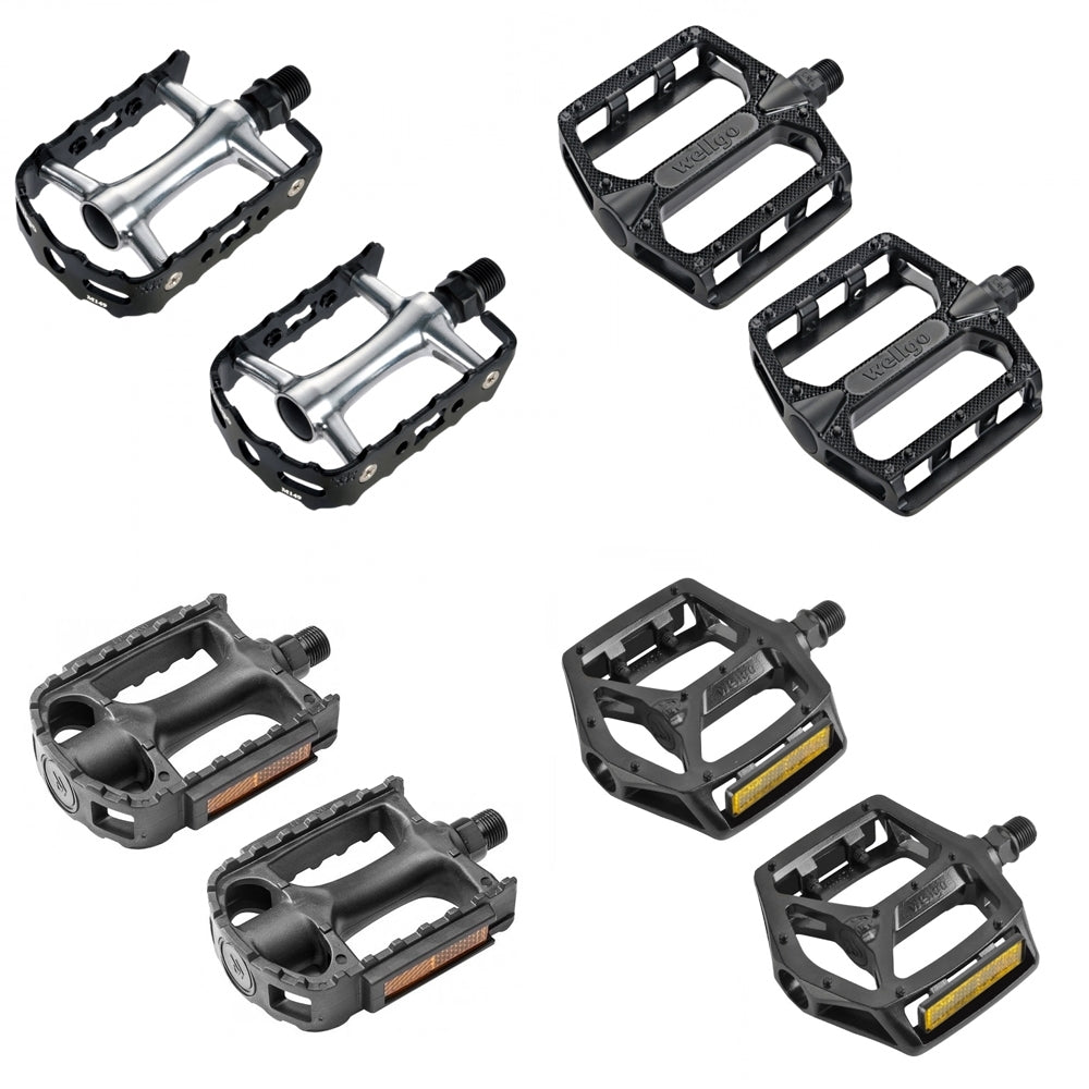 Wellgo Flat Pedals Black B249 Alloy