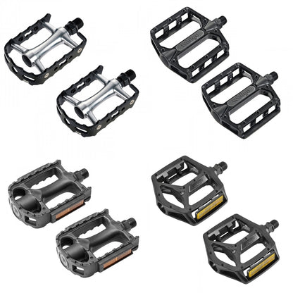 Wellgo Flat Pedals Black 806B Plastic