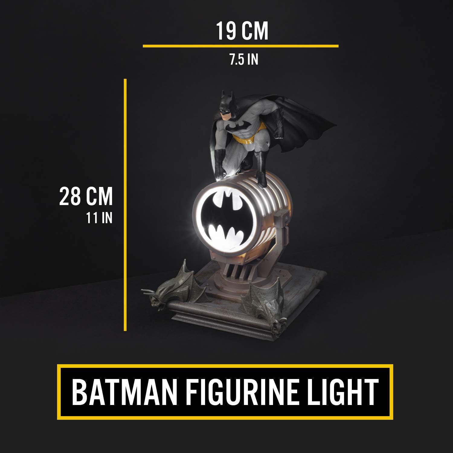 Batman Figurine Light/Lamp - 27 Cm (Pp6376Bm)