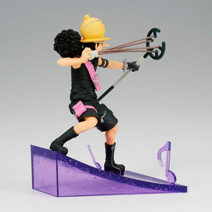 Banpresto Action Figure Usopp One Piece Film Red, Senkozekkei 12 cm BP88507 Multicolor