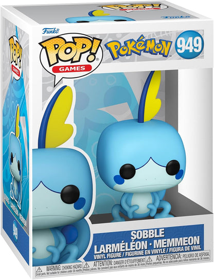Funko POP! Games: Pokemon - Sobble - Collectable Vinyl Figure - Gift Idea - Official Merchandise - Toys for Kids & Adults - Video Games Fans - Model Figure for Collectors and Display