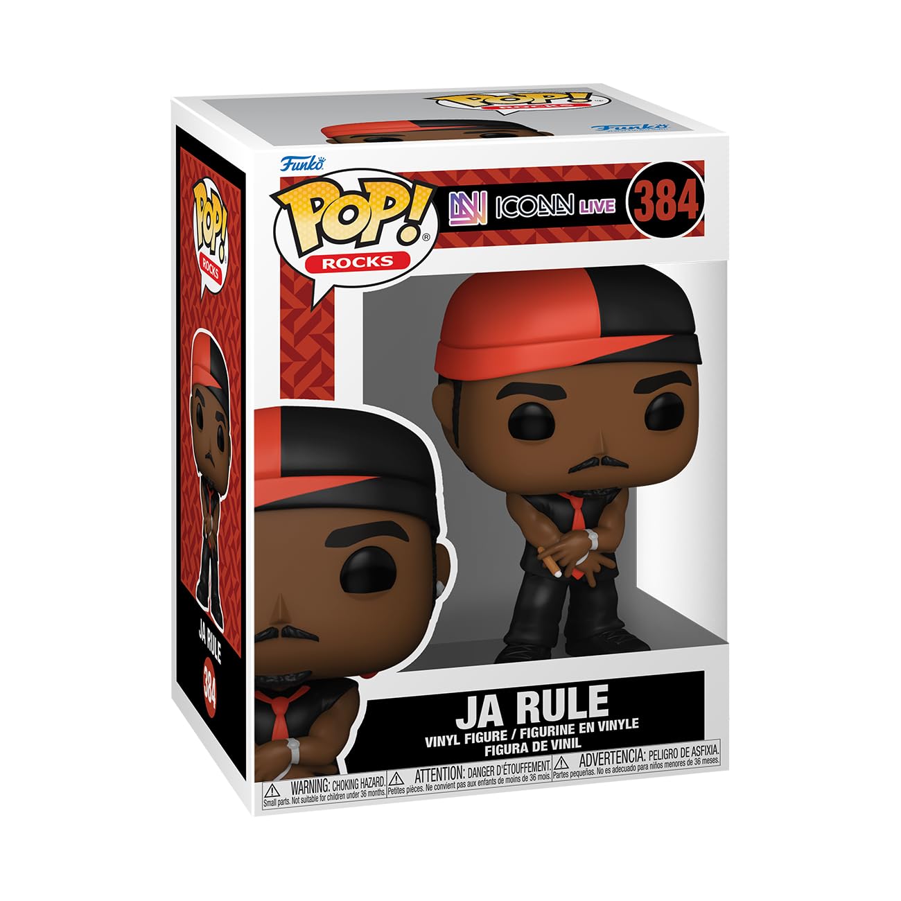 Funko POP! Rocks: Ja Rule - Collectable Vinyl Figure - Gift Idea - Official Merchandise - Toys for Kids & Adults - Music Fans - Model Figure for Collectors and Display